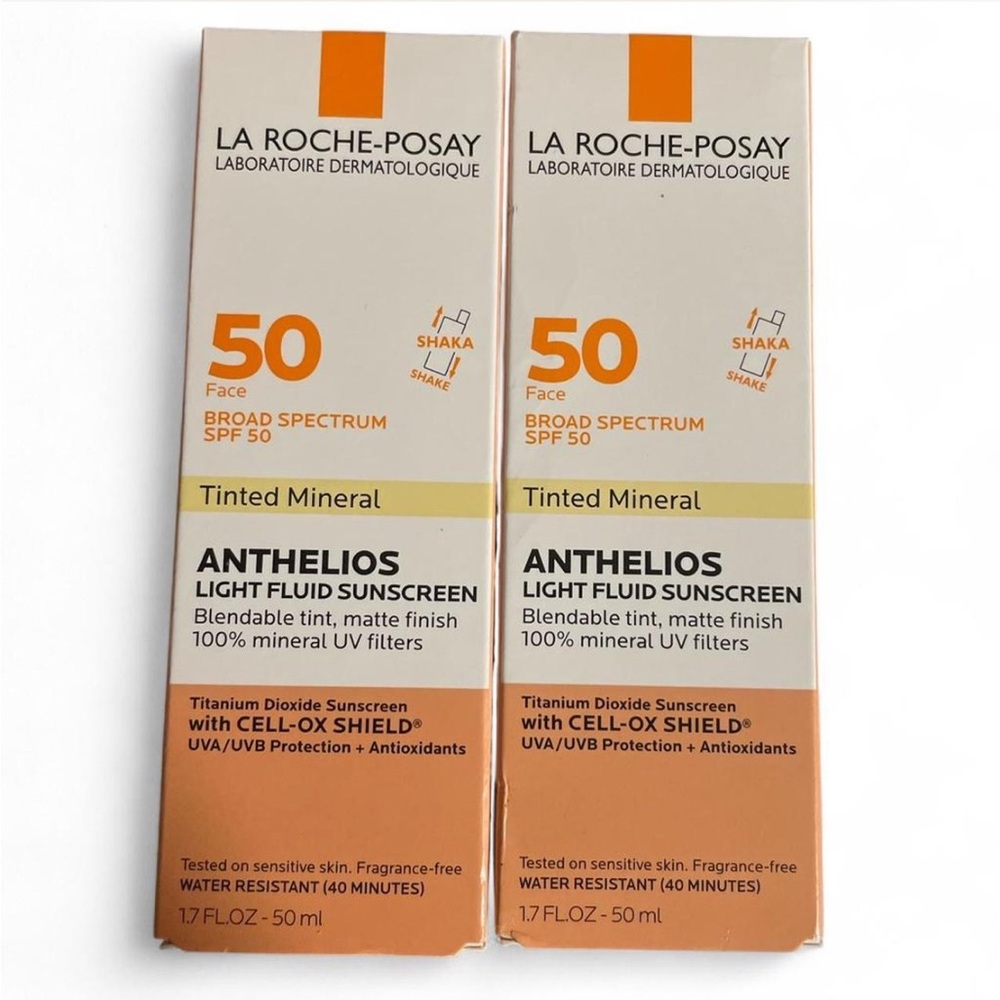 2 La Roche-Posay Anthelios Tinted Mineral Sunscreen SPF 50